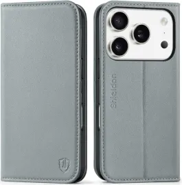 shieldon-naturalne-etui-skorzane-do-iphone-17-pro-rfid-z-klapka-szary