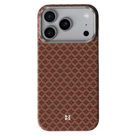 benks-armorgrid-kevlar-etui-magsafe-do-iphone-17-pro-wlokno-czerwone