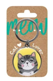 brelok-dla-kociarzy-szary-kot