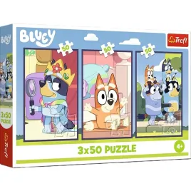 puzzle-3x50-rodzina-bluey-trefl