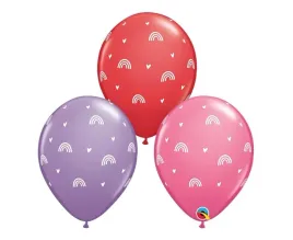 balon-z-nadrukiem-boho-rainbowsandhearts-28cm-25szt