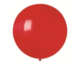 balon-pastelowy-czerwony-kula-80cm