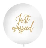 balon-just-married-1m-bialy