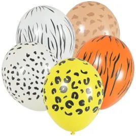 balony-z-nadrukiem-zwierzecym-5szt
