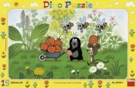puzzle-15-krecik-na-wycieczce-dino
