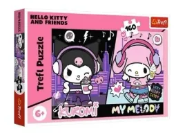 puzzle-160-kuromi-rzadzi-hello-kitty-trefl