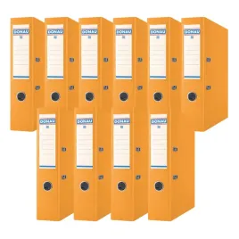 zestaw-10-sztuk-segregatorow-2-ringowych-donau-pomaranczowe