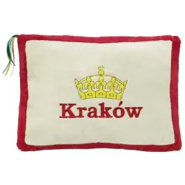 poduszka-krakow-czerwona-34x24cm