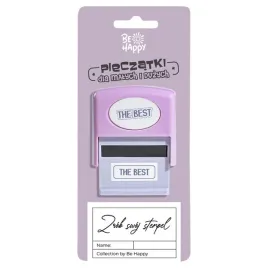 pieczatka-z-napisem-the-best