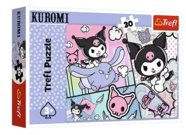 puzzle-30-zabawy-z-kuromi-hello-kitty-trefl