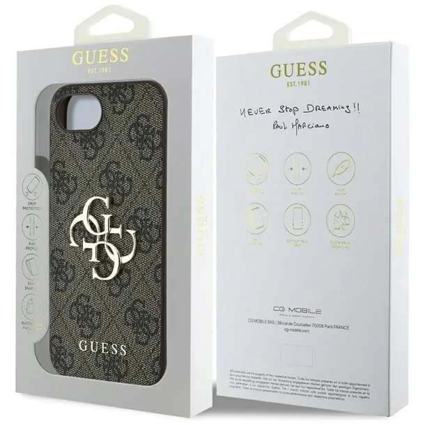 guess-4g-big-logo-etui-do-iphone-16e-brazowy-pasuje-do-modelu-iphone-16e