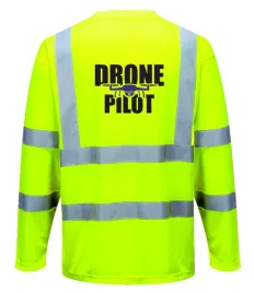 koszulka-s178-dlugi-rekaw-zolty-z-nadrukiem-drone-pilot-m