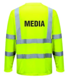 koszulka-s178-dlugi-rekaw-zolty-z-nadrukiem-media-m