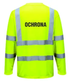 koszulka-s178-dlugi-rekaw-zolty-z-nadrukiem-ochrona-l