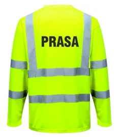 koszulka-s178-dlugi-rekaw-zolty-z-nadrukiem-prasa-s