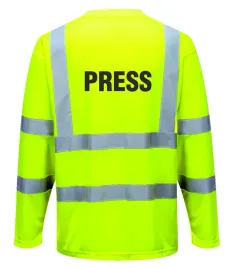 koszulka-s178-dlugi-rekaw-zolty-z-nadrukiem-press-3xl
