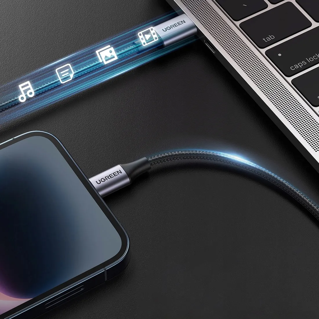 kabel-przewod-do-iphone-lightning-usb-c-2-0-mfi-1m-szary
