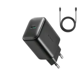 ladowarka-sieciowa-usb-c-25w-sfc-pps-pd-kabel-usb-c-1m-czarna