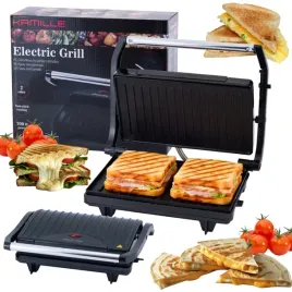 grill-elektryczny-opiekacz-do-kanapek-przenosny-nieprzywierajacy-kamille