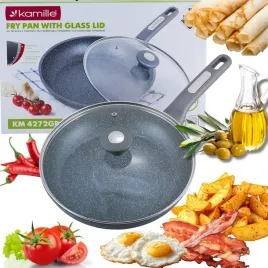 patelnia-granitowa-nieprzywierajaca-z-pokrywka-26cm-indukcja-gaz-kamille