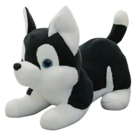 maskotka-przytulanka-husky-czarno-bialy-30cm