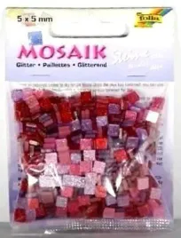 mozaika-kamyczki-brokatowe-5x5mm-rozowe