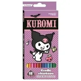 kredki-olowkowe-trojkatne-kuromi-12-kolorow