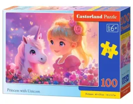 puzzle-100-princess-with-unicorn-castor