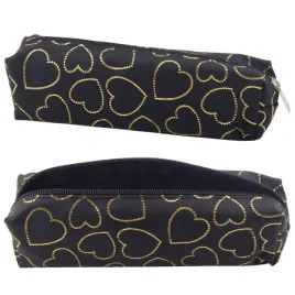 piornik-jednokomorowy-zlote-serca-czarny