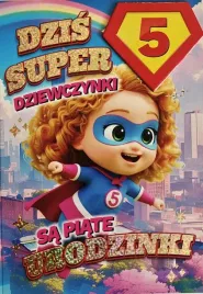 karnet-urodziny-5-dziewczynka-superbohaterka