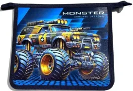 teczka-torba-a5-zapinana-na-zamek-monster-truck