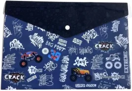 teczka-a4-plastikowa-z-klipsem-monster-truck