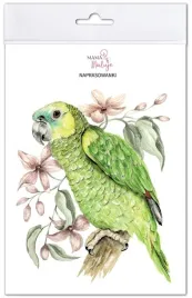 naprasowanki-papuga-zielona
