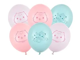 balony-strong-koci-domek-gabi-27cm-6szt