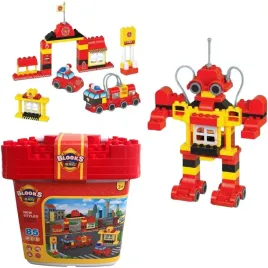 klocki-straz-pozarna-85el