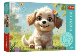 puzzle-60-szczeniaczkiem-byc-trefl