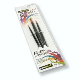 pedzle-artystyczne-3szt