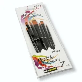 pedzle-artystyczne-7szt