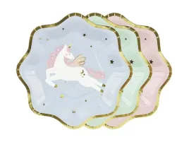 talerzyki-papierowe-jednorozec-partydeco-18-cm-6-szt