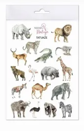 tatuaze-zmywalne-zwierzeta-afryki