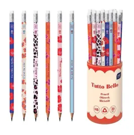 olowek-z-gumka-hb-tutto-bello-36szt