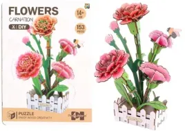 puzzle-3d-drewniane-kwiaty-gozdziki