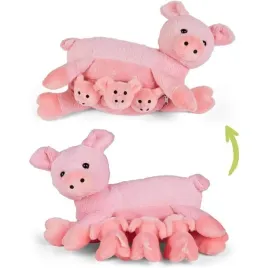 mama-swinka-z-3-mlodymi-swinkami