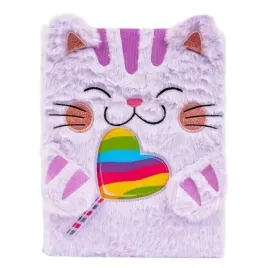 pamietnik-a4-pluszowy-kotek