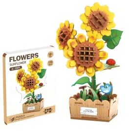 diy-drewniane-kwiatki-3d-sloneczniki