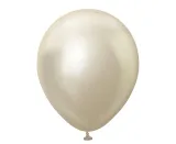 balony-mirror-white-gold-25szt