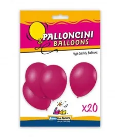 balony-fuksja-26cm-20szt