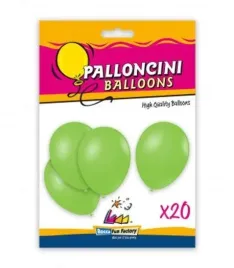 balony-jasnozielone-26cm-20szt