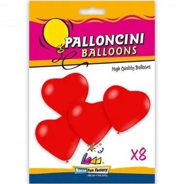 balony-serca-czerwone-25cm-8szt