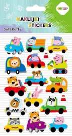 naklejki-3d-soft-puffy-cars-110x205-happy-color